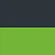 Gunmetal/Pea Green 