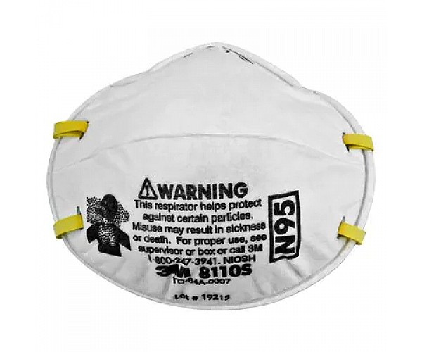 SMALL 3M Particulate Respirator N95 P2 Mask 8110S BOX of 20
