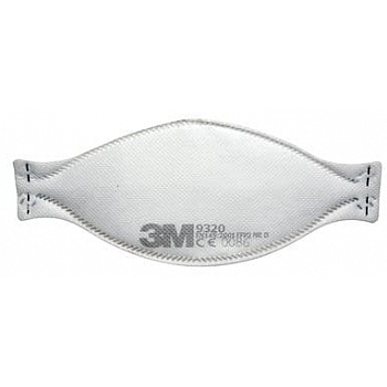 3M Aura Particulate Respirator Flat Folded P2 Masks 9320a+