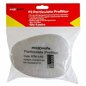Maxiguard P2 Particulate Prefilter X 5 Pairs