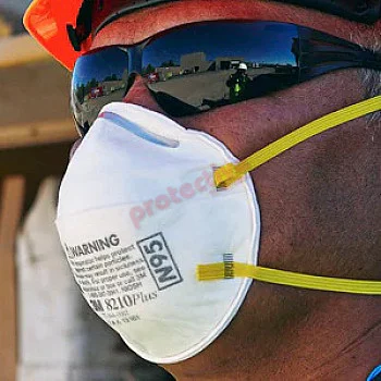 3M Cupped Particulate Respirator 8210, P2 Mask - Box of 20