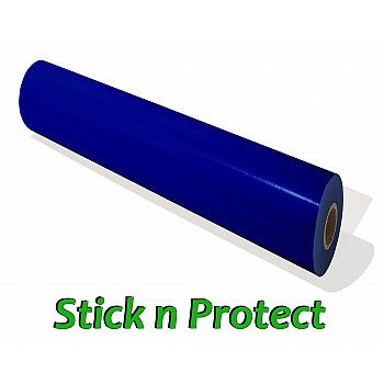 Window Protection Film Blue Self Adhesive 90 Days UV Stable