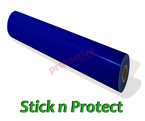 Window Protection Film Blue Self Adhesive 90 Days UV Stable