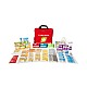 FastAid R3 Constructa Max Pro™ Soft Pack First Aid Kit in Red - Front View