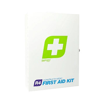 FastAid R4 Constructa Medic Metal Cabinet First Aid Kit