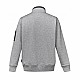 SYZMIK Unisex 1/4 Zip Brushed Fleece Pullover - zt366 in Black/Charcoal- Front View