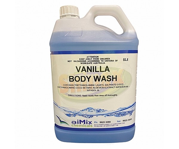 Aimix Vanilla Body Wash/ Shower Gel - Front View