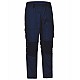 Unisex Utility Stretch Cargo Work Pants WP05 in Black, Navy, Charcoal and White - Front View