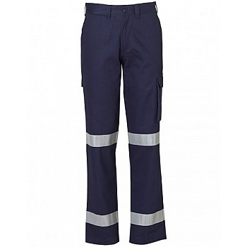 Ladies' Heavy Cotton Drill Cargo Pants With Biomotion 3M Tapes Wp15hv