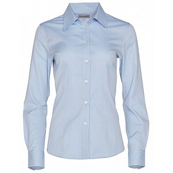 Women's Pinpoint Oxford Long Sleeve Shirt M8005l