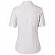 Women's Ticking Stripe Short Sleeve Shirt M8200S