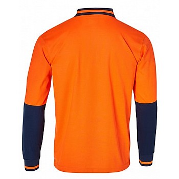 Long Sleeve Safety Polo Sw11