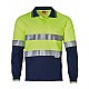 LONG SLEEVE SAFETY POLO WITH 3M REFLECTIVE TAPE  SW21A