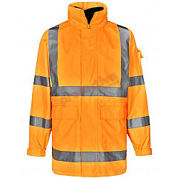 Unisex Vic Rail Hi Vis Safety Jacket Unisex Vic Rail Hi Vis Safety Jacket