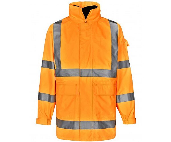 Unisex Vic Rail Hi Vis Safety Jacket