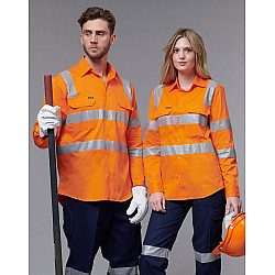 Unisex Vic Rail Lightweight Safety Shirt SW55 Unisex Vic Rail Lightweight Safety Shirt SW55