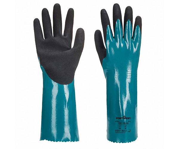 Portwest Sandy Grip Lite Gauntlet Gloves - AP60 in [colour] - Front View
