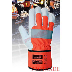Navarro High Viz Premium Leather Rigger Gloves Navarro High Viz Premium Leather Rigger Gloves