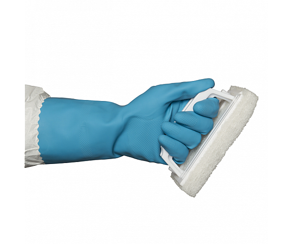 Silverlined Rubber Gloves in Pink and Blue Colours, Providing Reliable Hand Protection and Enhanced Grip