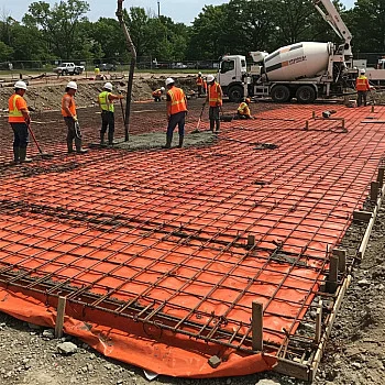 Builders Film Orange High Impact 4m X 22m 300um
