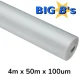 Extender Zip Wall Clear Film 4m X 50m X 100um