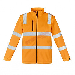 Unisex Hi Vis Vic Rail 2 In 1 Softshell Jacket - Zj780 Unisex Hi Vis Vic Rail 2 In 1 Softshell Jacket - Zj780