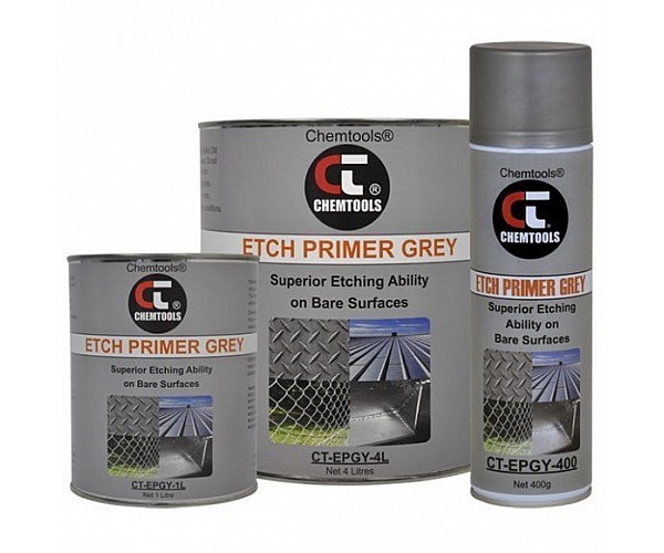 Etch Primer Grey 400g Aerosol Paints Solvents & Chemicals