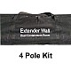 Extender Wall 4 Pole Kit Extender Wall