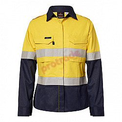 Ladies Hrc2 Openfront Shirt - Long Sleeves Ladies Hrc2 Openfront Shirt - Long Sleeves