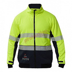 Fr Hi Vis Segmented Reflective Fleece Fr Hi Vis Segmented Reflective Fleece