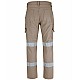 MULTI POCKET STRETCH CANVAS PANT WITH (Day & Night) TAPE