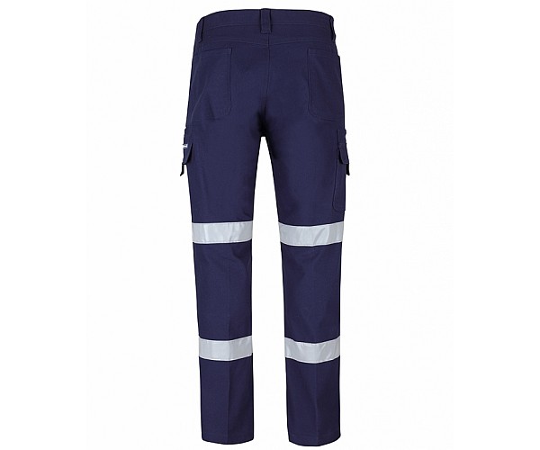 MULTI POCKET STRETCH CANVAS PANT WITH (Day & Night) TAPE