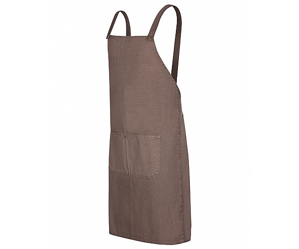 Cross Back Canvas Apron - Without Strap
