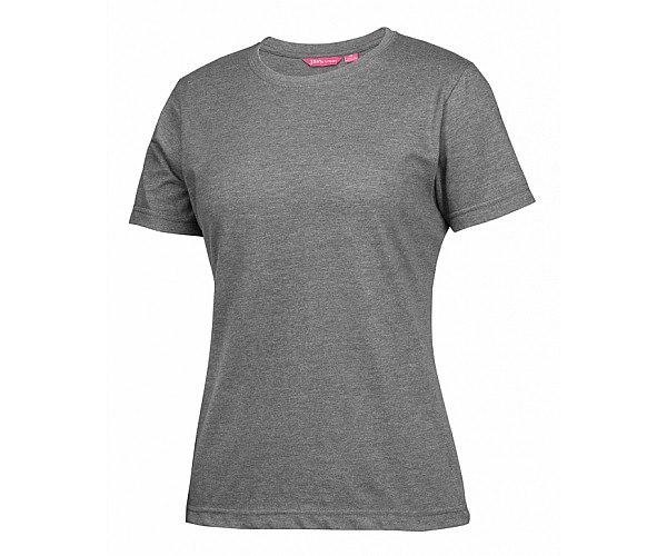 Ladies Plain Cotton T-Shirt