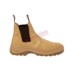 Elastic Sided Leather Safety Boot Elastic Sided Leather Safety Boot