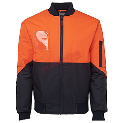 Hi Vis Flying Bomber Style Jacket Hi Vis Flying Bomber Style Jacket