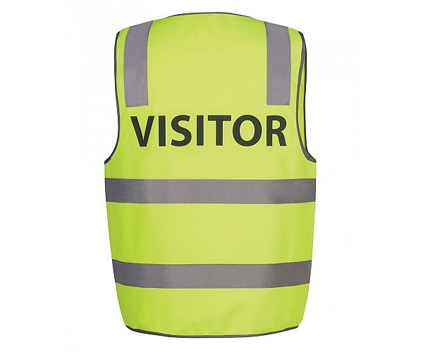HI VIS Day & Night Visitors Safety Vest