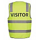 HI VIS Day & Night Visitors Safety Vest