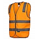 Vic Rails (D+N) Safety Vest Orange