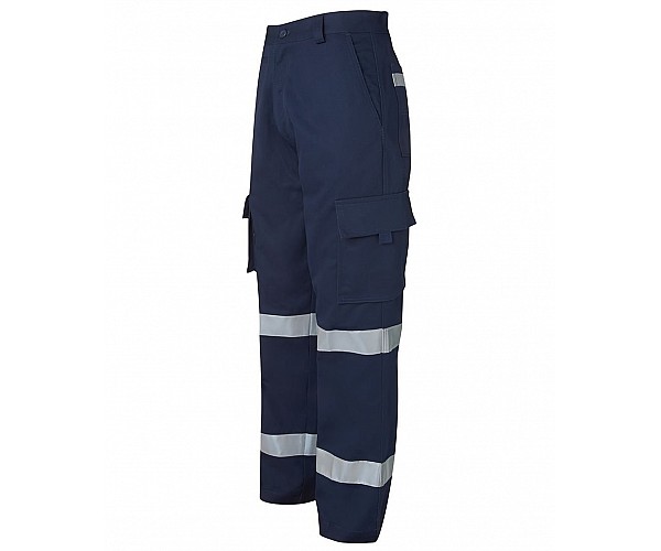 Work Pants With Extra Reflective Tape