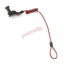 Non-Conductive Coil Hard Hat Tether - ZH01075 Non-Conductive Coil Hard Hat Tether - ZH01075