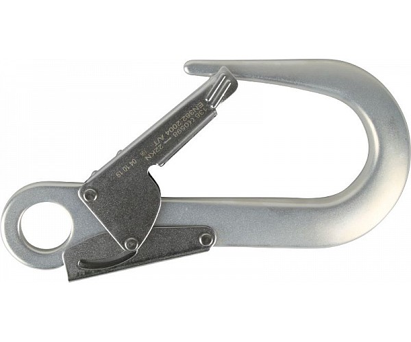 Maxisafe Forged Aluminium Alloy Scaffold Hook 22kn in [colour] - Front View