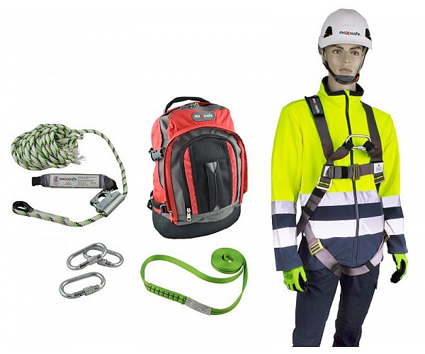 Premium Roofers Kit with full body harness ZRK903H in [colour] - Front View