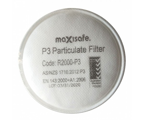MaxiGuard P2/P3 Particulate Filter Cartridges & Filter Accessories
