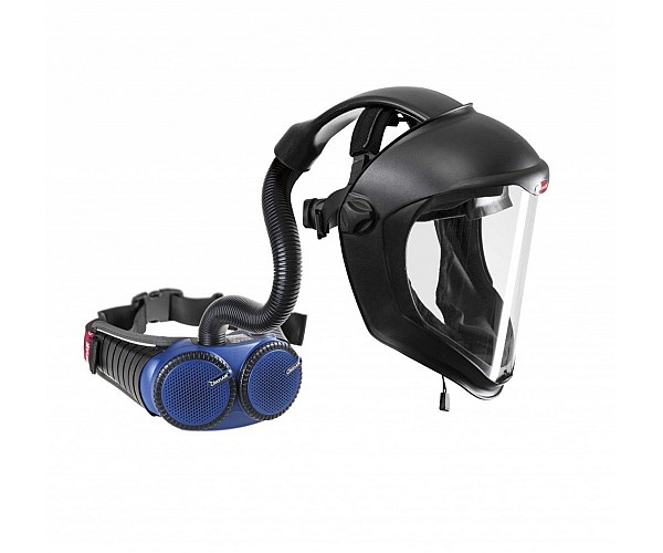 Air Hood Face Shield with PAPR Unit-RPG540 Powered Air Purifying Respirators