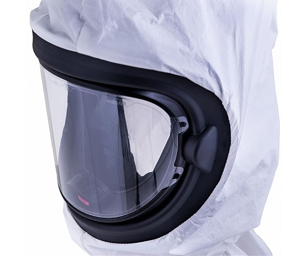 Protective Short Hood UniMask- Polypropylene in [colour] - Front View