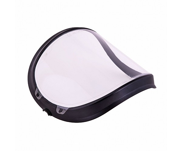 CleanAIR CR1 Protective Visor for UniMask in Clear - Front View
