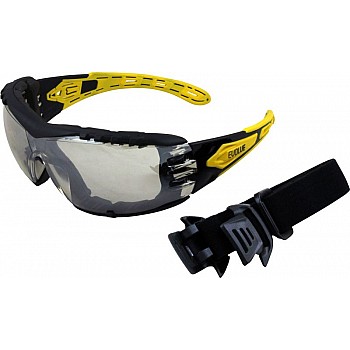 Evolve Safety Glasses With Gasket & Headband