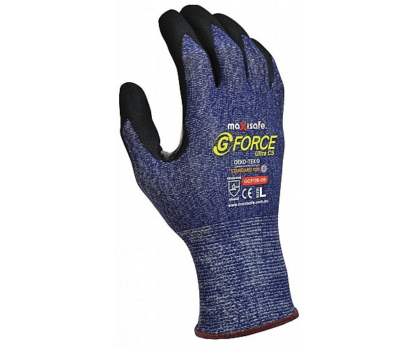 Maxisafe G Force Ultra C5 Cut Resistant Glove Safety Gloves