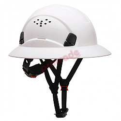 Portwest Full Brim Extra Hard Hat White - PW28 Portwest Full Brim Extra Hard Hat White - PW28
